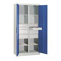 Armoire d'atelier CP-93 - Hauteur 195 cm, Nb de tiroirs : 8 - Image principale
