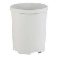 Corbeille à papier ronde - 50 L, Coloris : Gris - Image principale