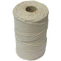 Pelote 500 g coton câblé ø 4 mm (70 m env.) blanc - Image principale