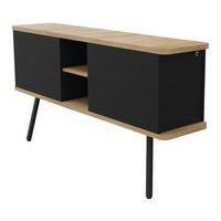 Caisson suspendu Alto Duo noir 2 pieds 2 tiroirs Buronomic - Image 4