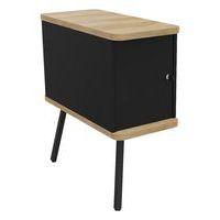 Caisson suspendu Alto Solo noir 2 pieds 1 porte Buronomic - Image principale