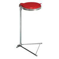 Support sac-poubelle - 120 L avec couvercle Rouge - Image principale