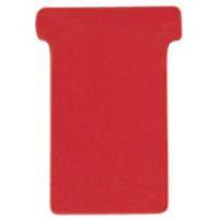 Lot de 100 Fiche T - 77 mm Col.:Rouge Largeur:77 - Image principale