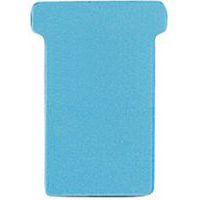 Lot de 100 Fiche T - 77 mm Col.:Bleu Largeur:77 - Image principale