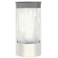 Poubelle sur pied 2 x 75 L - Citwin essentiel blanc/gris/jaune-Rossignol Pro - Image 3