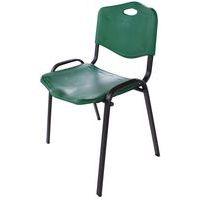 Chaise coques plastique vertes struct noire Ek wo - Image 5