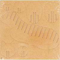 Maquette carton à assembler et décorer - chat - Image 2