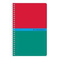 CONQUERANT Carnet 11x17cm Petits Carreaux 5mm 180 Pages Reliure Intégrale Couverture Carte Recyclée Coloris As - Image 5