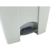 Poubelle plastique agroalimentaire 45 L gris - Image 2