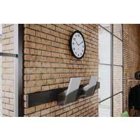 Horloge quartz Ø 38 cm cadran coloris noir - Image 5