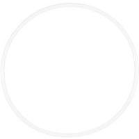 Cerceau rond diamètre 85cm blanc - Image principale