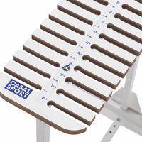 Chariot range raquettes de badminton et de tennis de table avec bac - Image 3