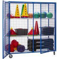 Armoire de rangement roulante haute - Image 4