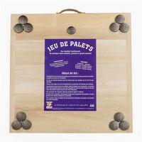 Jeu de Palets sur Planche 70x70 cm - Image principale