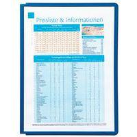 Lot de 5 pochettes de visualisation Sherpa & Vario - A4 - Bleu - Image 2