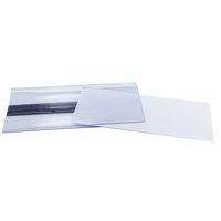 Lot de 50 porte-étiquettes magnétique 80x200 - MANUTAN - Image 4