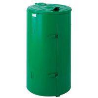 Poubelle en métal 120 litres H:100 cm Col.:Vert - Image principale