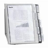 Support mural de présentation Sherpa avec pochettes noires - Image 3