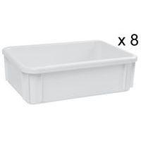 Bac plastique - Longueur 300 à 400 mm - 5 et 10L - Vepabins - Image principale