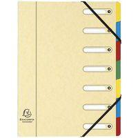 Trieur à fenêtres 7 compartiments - Coloris assortis - Lot de 8 - Image 2