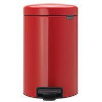 Poubelle à pédale NewIcon 12L rouge Brabantia - Image principale