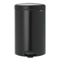 Poubelle à pédale NewIcon 20L noir mat Brabantia - Image principale