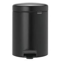 Poubelle à pédale NewIcon 5L - Brabantia, Coloris : Noir - Image principale