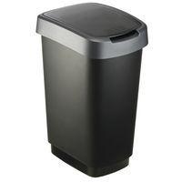 Poubelle Twist 25L noire - Image principale