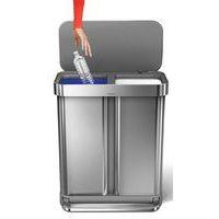 Poubelle à pédale Recycler 24 et 34L avec Liner Pocket - Image 2