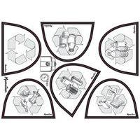 Poubelle plastique agroalimentaire 30 L blanc - Image 3