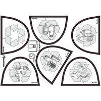 Poubelle plastique agroalimentaire 45 L rouge - Image 2