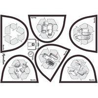 Poubelle plastique agroalimentaire 70 L rouge - Image 2