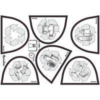 Poubelle plastique agroalimentaire 90 L rouge - Image 4