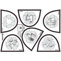 Poubelle plastique agroalimentaire 90 L blanc - Image 4