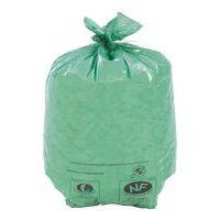 Lot de 500 Sacs poubelle NF 25 microns 30 L coloris vert - Image principale