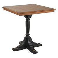 Table bistrot Montmartre acacia massif et placage acacia - Image principale