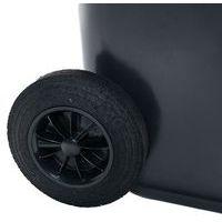 Conteneur mobile tri des déchets - 240 L - Vert - Manutan - Image 2