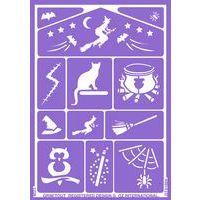 Lot 2 - 47 pochoirs maquillage - Image principale