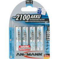 4 batteries rechargeables 5035052 HR6 / AA - Image principale
