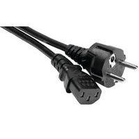 Cordon d'alimentation PC CEE7 droit / C13 noir - 5,0 m - Image principale