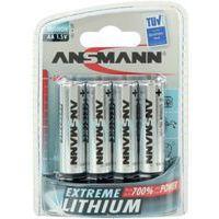 Lot de 4 piles lithium 1512-0002 FR06 / AA - Image principale