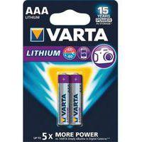 Lot de 2 piles lithium 6103301402 FR03 / AAA - Image principale