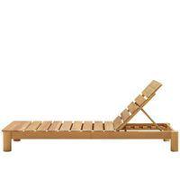 Bain de soleil Bari assise et structure Iroko - Image principale