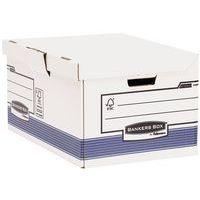 Lot de 10 Conteneur pour boîtes d'archive Bankers Box automatique A4+ - Image principale