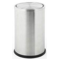 Corbeille à papier Swing - 10 L, Coloris : Gris - Image principale