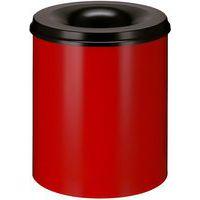 Poubelle à papier anti-feu - 80 L, Coloris : Rouge - Image principale