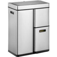 Poubelle élégante Mirage Plus Sensor Recycler 30+15+15 L - Image principale