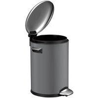 Poubelle à pédale Belle Deluxe 5 L  - EKO, Coloris : Gris - Image 2