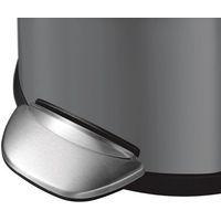 Poubelle à pédale Belle Deluxe 5 L  - EKO, Coloris : Gris - Image 4