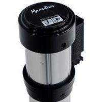 Poteau chromé à sangle -  2 m - Aluminium - Manutan Expert - Image 4